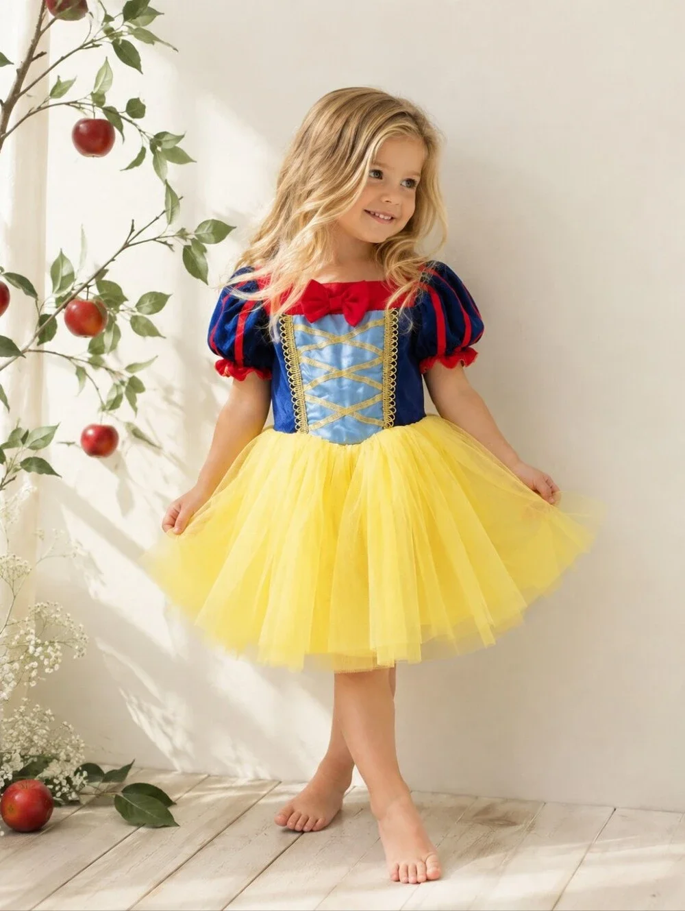 What a Character! Snow White Costume Dress Toddler 3T NWOT Princess Dress